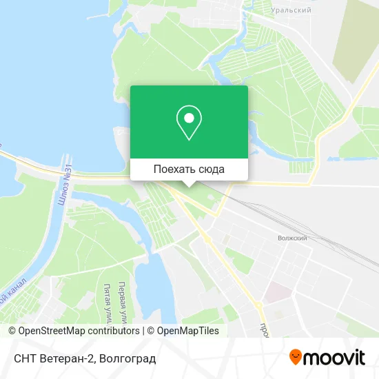 Карта СНТ Ветеран-2