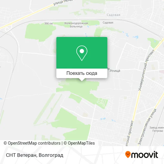 Карта СНТ Ветеран