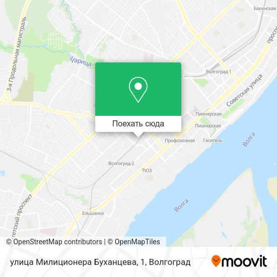 Карта улица Милиционера Буханцева, 1