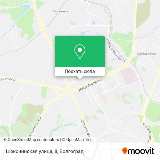 Карта Шекснинская улица, 8