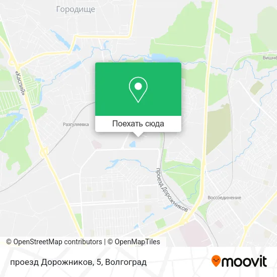Карта проезд Дорожников, 5
