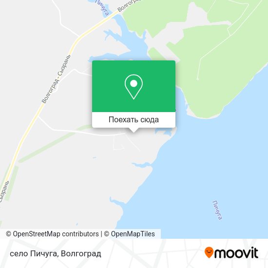 Карта село Пичуга