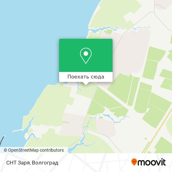Карта СНТ Заря