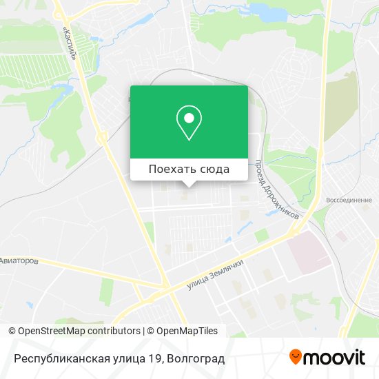 Карта Республиканская улица 19