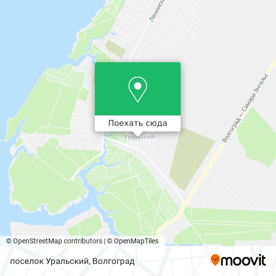 Карта поселка уральского