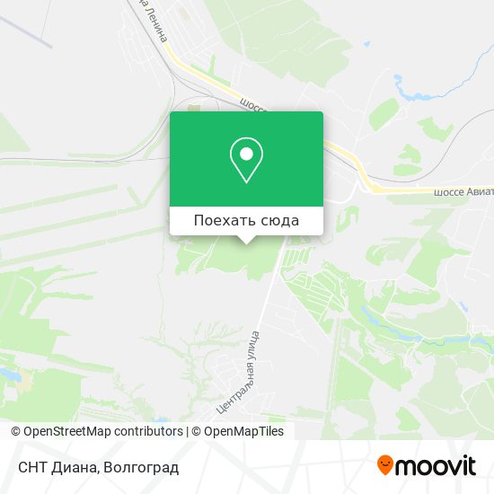 Карта СНТ Диана