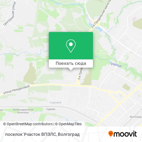 Карта поселок Участок ВПЭЛС