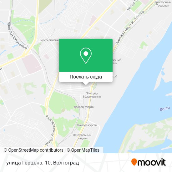 Карта улица Герцена, 10