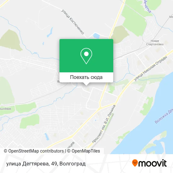 Карта улица Дегтярева, 49