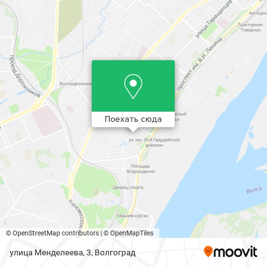 Карта улица Менделеева, 3
