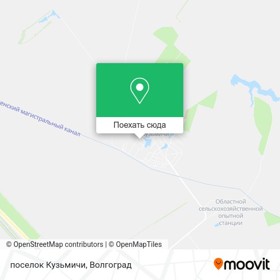 Карта поселок Кузьмичи