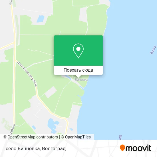 Карта село Винновка