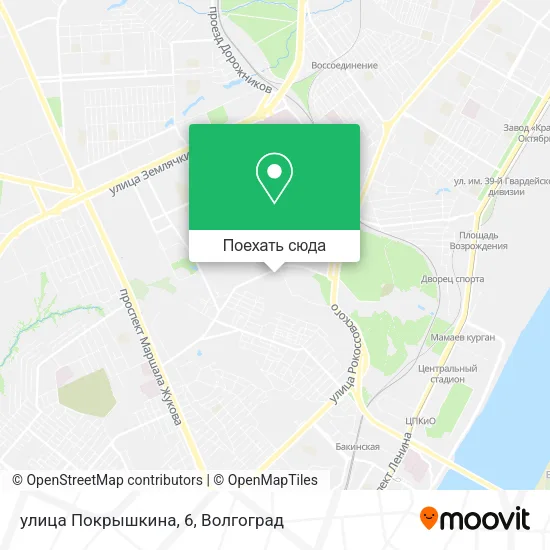 Карта улица Покрышкина, 6