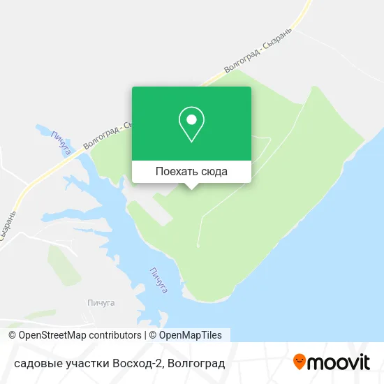 Карта садовые участки Восход-2
