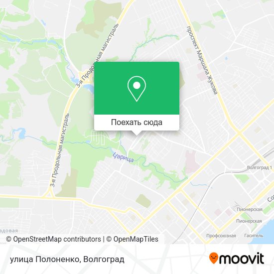 Карта улица Полоненко
