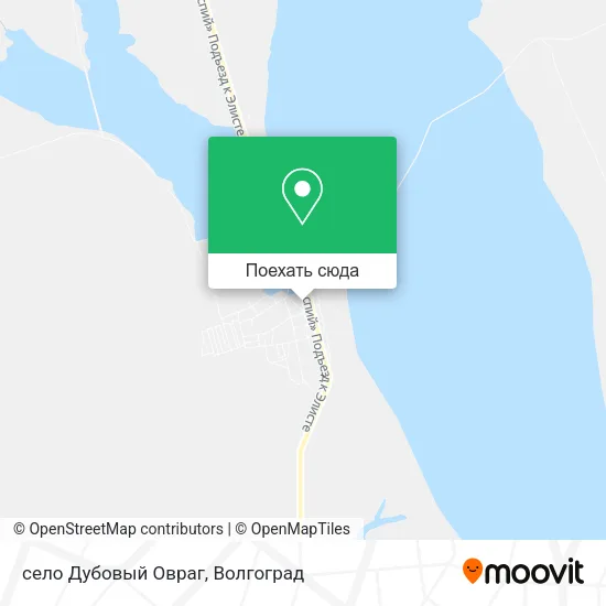 Карта село Дубовый Овраг