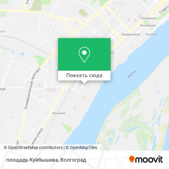 Карта площадь Куйбышева