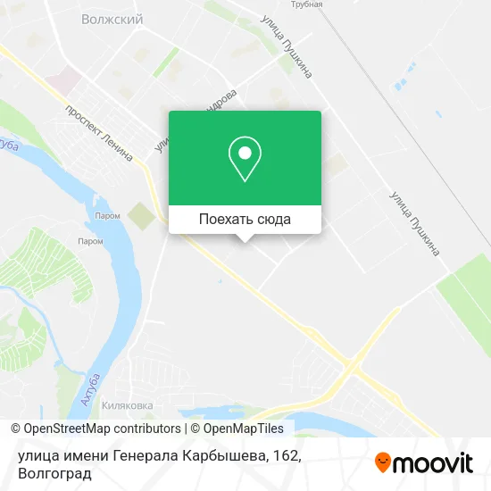 Карта улица имени Генерала Карбышева, 162