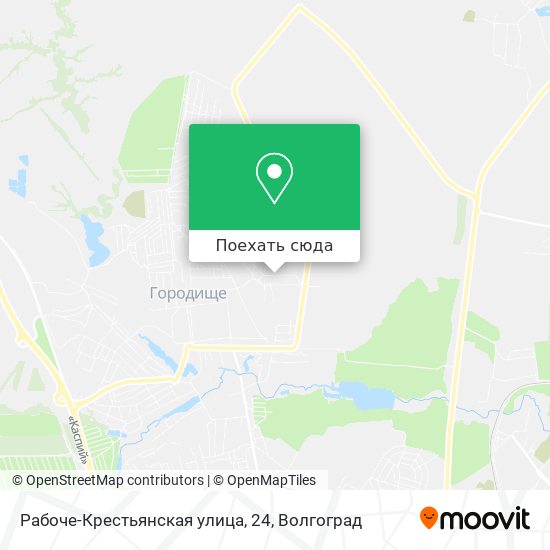 Карта Рабоче-Крестьянская улица, 24