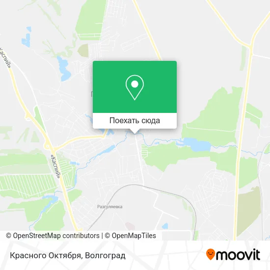 Карта Красного Октября