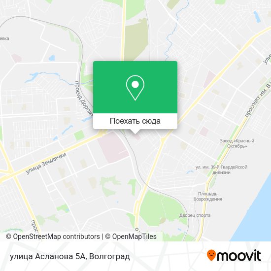 Карта улица Асланова 5A