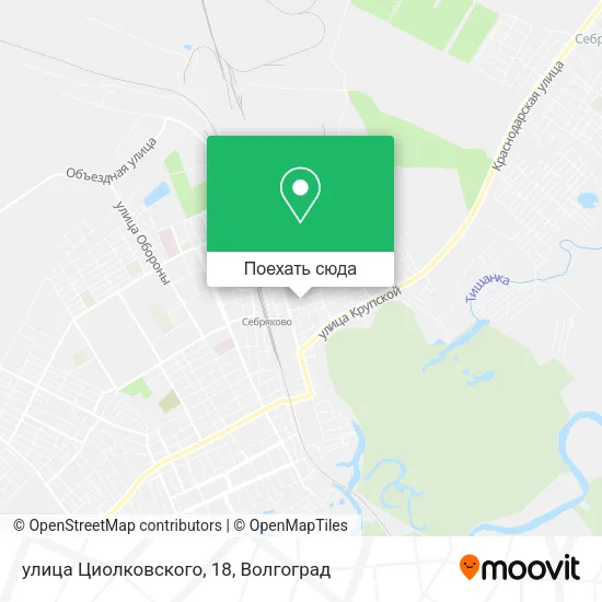 Карта улица Циолковского, 18