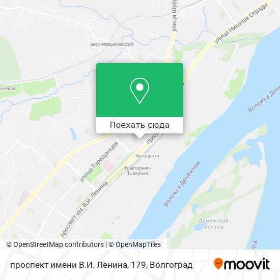 Карта проспект имени В.И. Ленина, 179