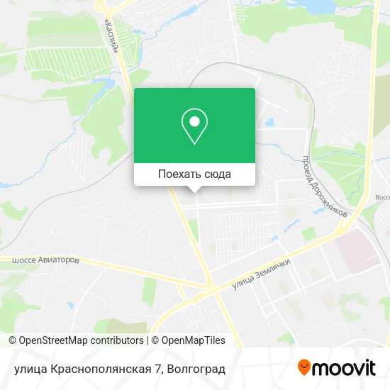 Карта улица Краснополянская 7