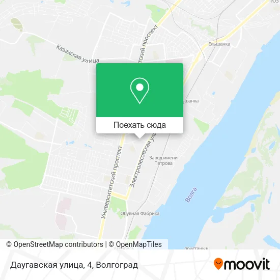 Карта Даугавская улица, 4