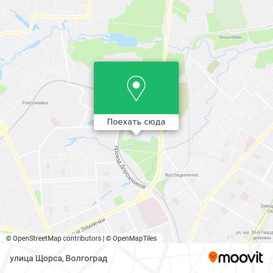 Карта улица Щорса