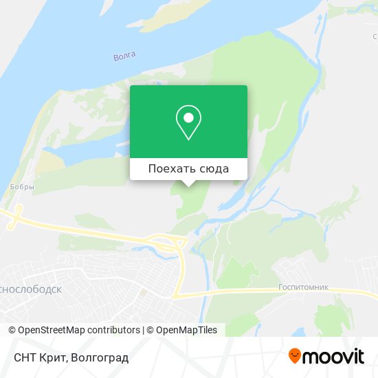 Карта СНТ Крит