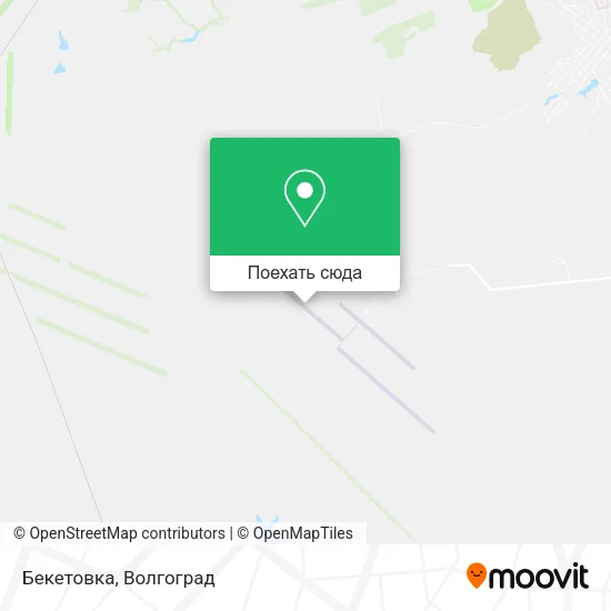 Карта Бекетовка