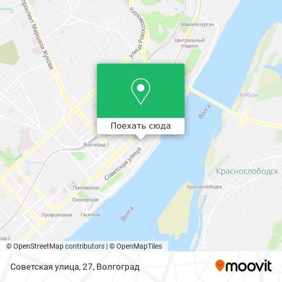 Карта Советская улица, 27