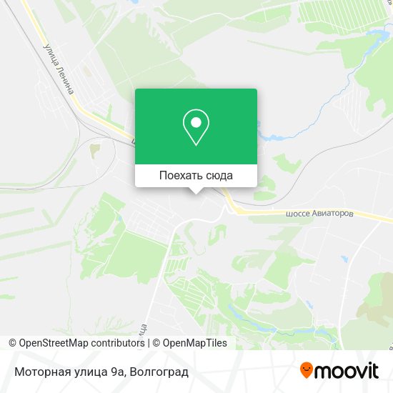 Карта Моторная улица 9а