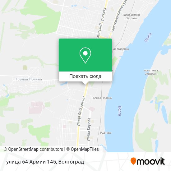 Карта улица 64 Армии 145