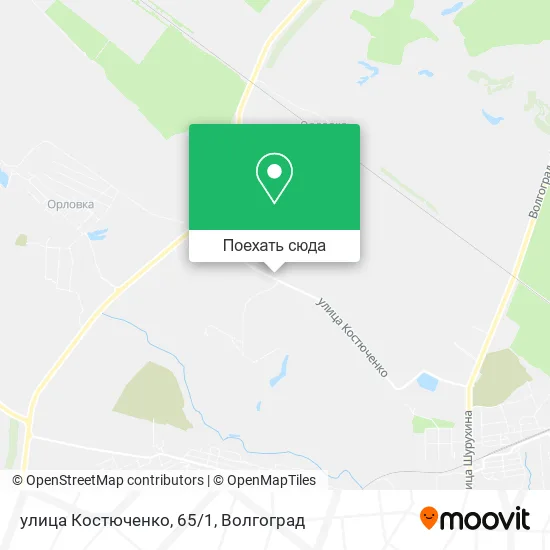 Карта улица Костюченко, 65/1