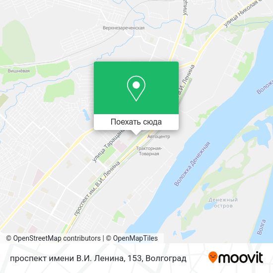 Карта проспект имени В.И. Ленина, 153
