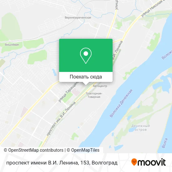 Карта проспект имени В.И. Ленина, 153