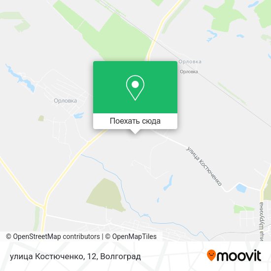 Карта улица Костюченко, 12