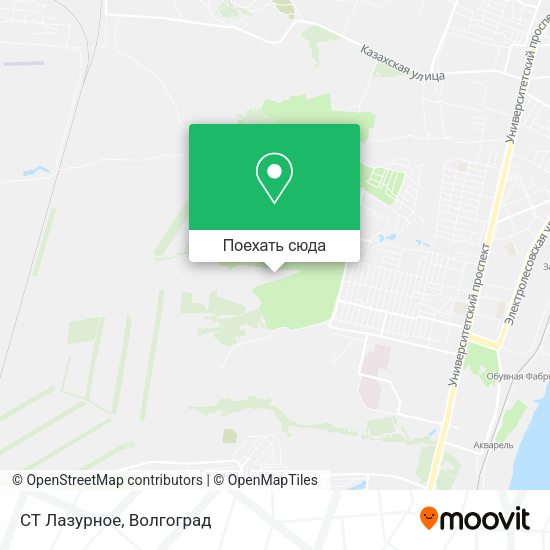 Карта СТ Лазурное