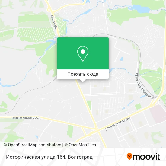 Карта Историческая улица 164