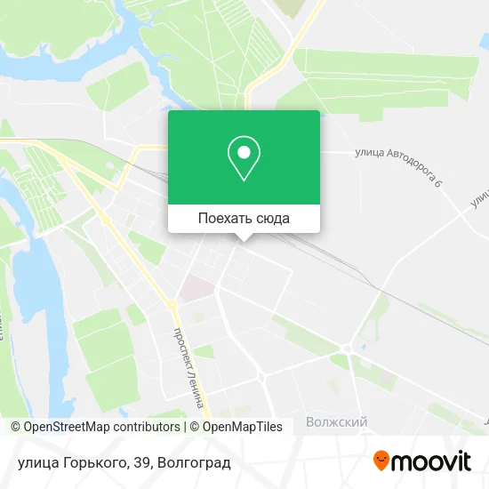 Карта улица Горького, 39