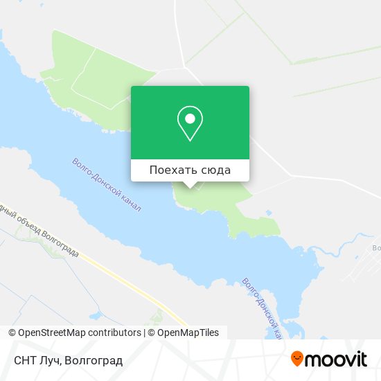 Карта СНТ Луч