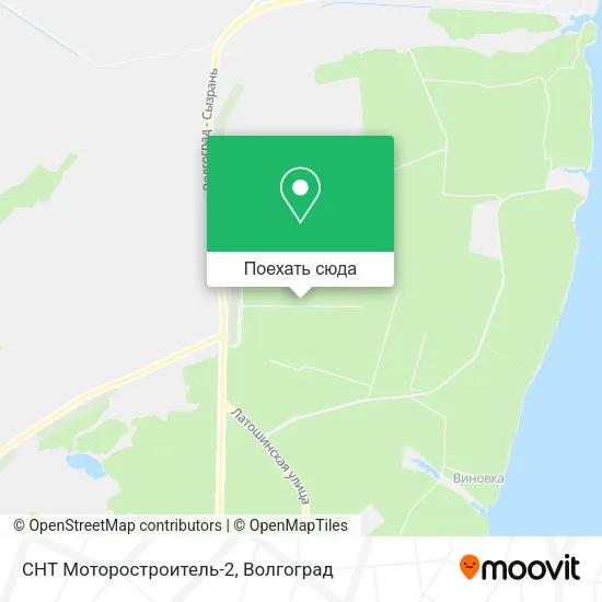 Карта СНТ Моторостроитель-2