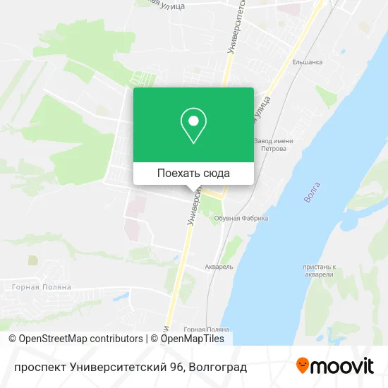 Карта проспект Университетский 96