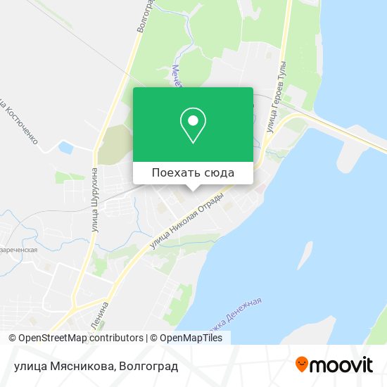 Карта улица Мясникова