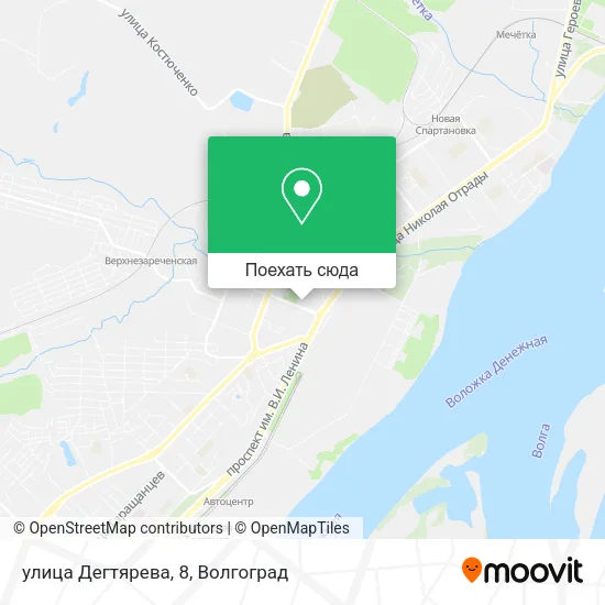 Карта улица Дегтярева, 8