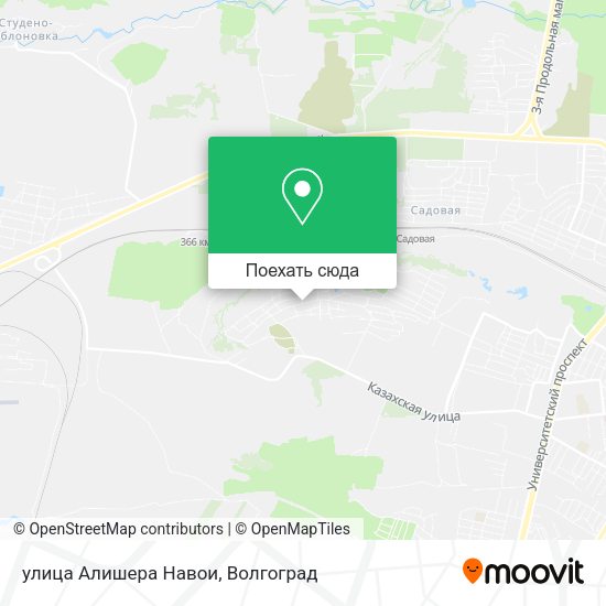 Карта улица Алишера Навои
