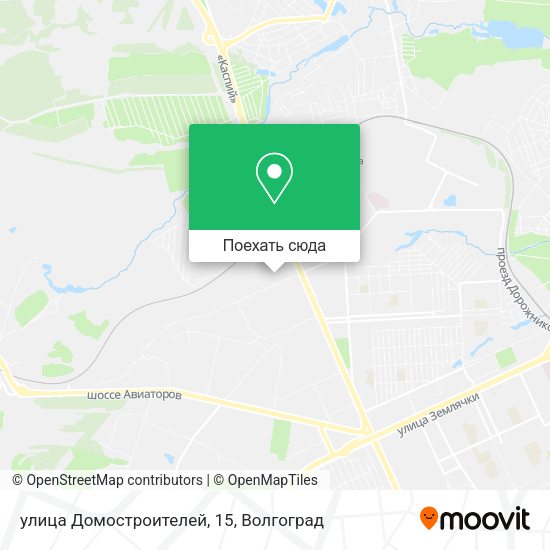 Карта улица Домостроителей, 15