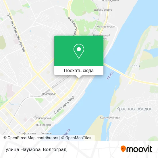 Карта улица Наумова